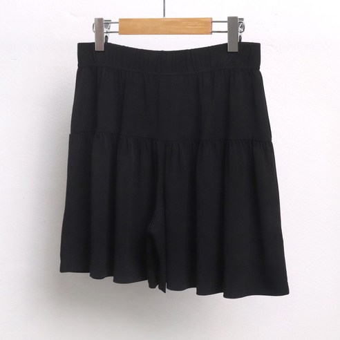 빅사이즈 와이드 치마바지 신축성 좋은 시원한 쿨 셔링 반바지 디자인 Best Top3