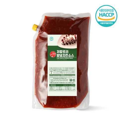 맛있고 편리하며 영양가 풍부한 아이엠소스 저칼로리 양념 치킨 소스와 닭가슴살 샐러드