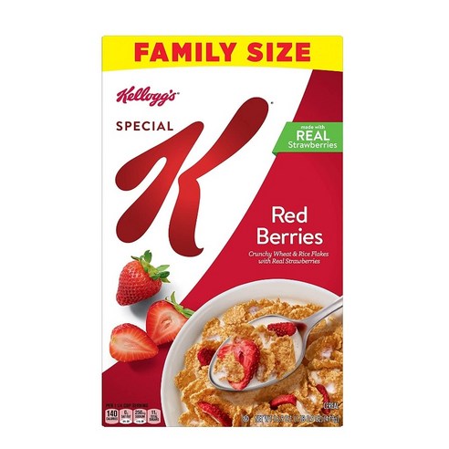 켈로그 스페셜 케이 레드베리 시리얼, 1개, 1.2kg