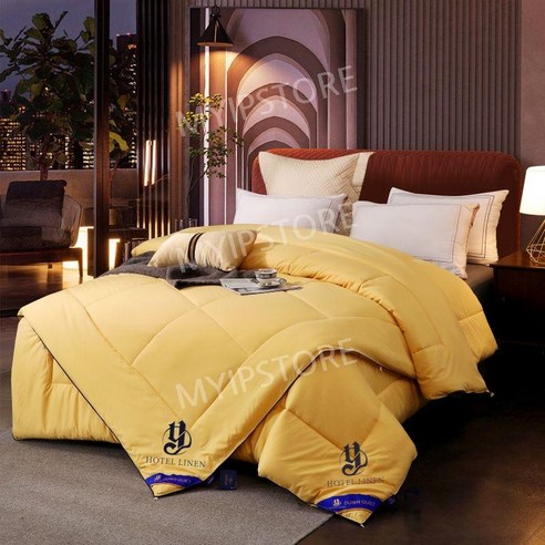 힐튼 호텔식 침구 구스 겨울 사계절 거위털 다운 이불, D. 블루 힐튼구스이불 힐튼 호텔식 침구 구스 겨울 사계절 거위털 다운 이불, D. 블루 힐튼구스이불