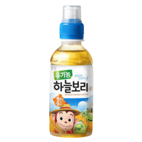 코코몽보리차 코코몽 하늘보리 유기농음료 200ml x24개입, 유기농 하늘보리 200ml x24개입 Best Top5