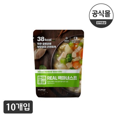 한끼통살 마녀스프 백마녀 10팩, 10개