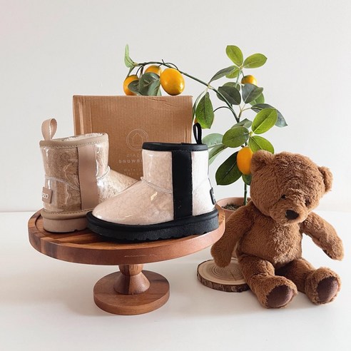 따뜻하고 안전한 겨울, 지아지조 유아 어그부츠로 완성하세요.