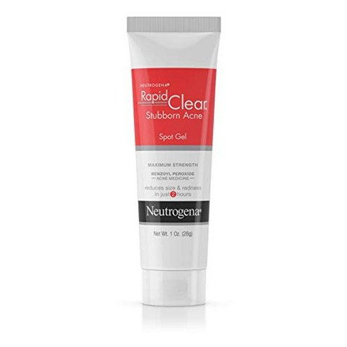 뉴트로지나 Neutrogena 래피드 클리어 스팟 트리트먼트 젤 크림 +포스트 카드 세트, 28g, 1개