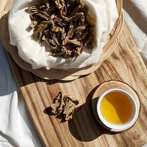 목을 부드럽게 감싸는 따스함, 경주상회 작두콩차