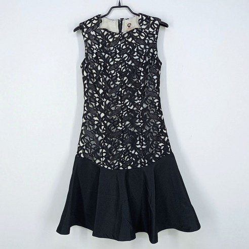 앤클라인 여성 VINTAGE lace deco 슬림 민소매 원피스 블랙 앤클라인원피스 앤클라인 여성 VINTAGE lace deco 슬림 민소매 원피스 블랙 앤클라인원피스