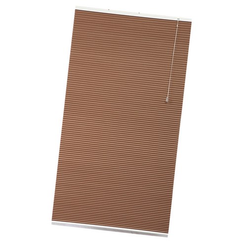 ST SHOP 창 Pleated 그늘 블랙 아웃 창 커튼 블라인드, 커피, 설명