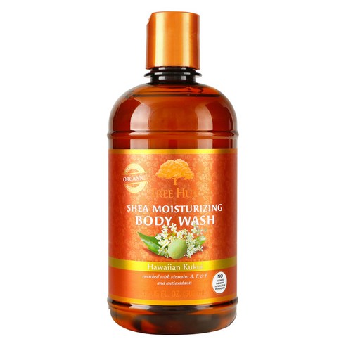 Tree Hut 시어 모이스처라이징 바디 워시, 502ml, Hawaiian Kukui
