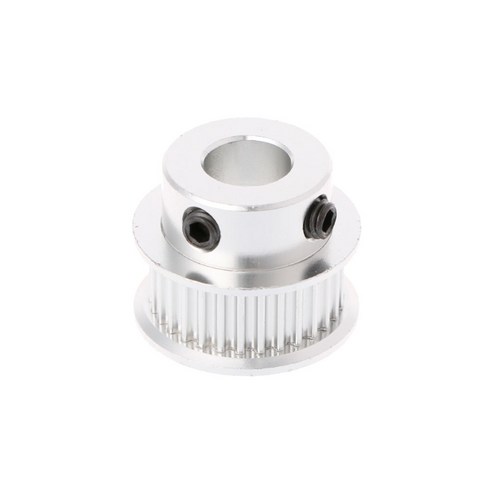 GT2 타이밍 풀리 알루미늄 30 치아 2GT 보어 5mm 8mm 폭 6mm 3D 프린터 부품, 1.0mm.