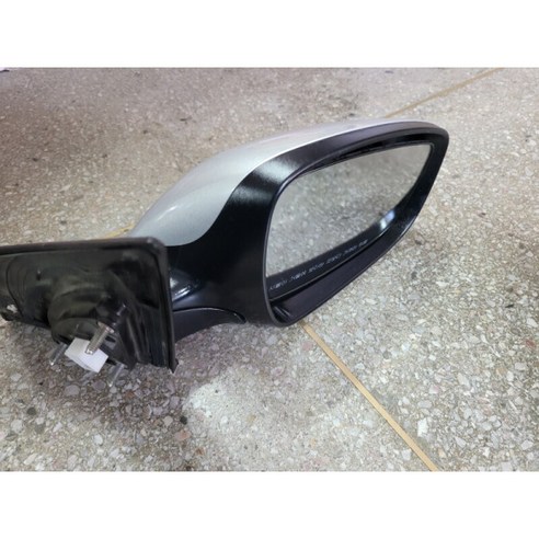 아반테MD 백미러 중고품, 은색, 8핀 타입, 구형 아반테MD 호환, 부품 불량 반품 교환