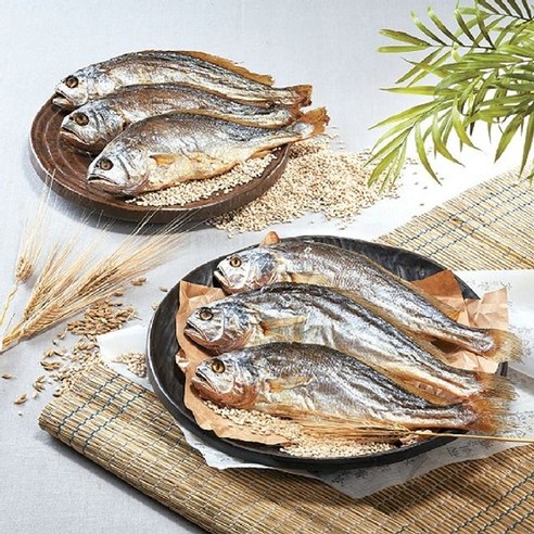진공포장굴비 3호, 1.75kg내외, 1박스 보리굴비 8 (단)영광 법성포 보리굴비 5미(27~29cm), 5개
