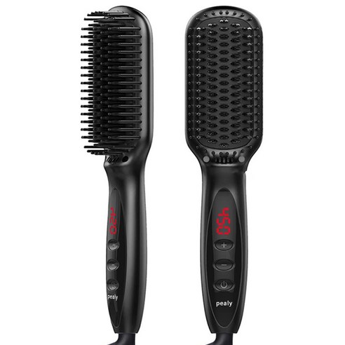 디오비 더볼륨 슬림고데기 G7-R15 라운드열판 15mm 전문가용, 블랙펄 파인 3중 코팅 제너방직기 Best Top5 10 Pealy 매직기 고데기 음이온 PTC 세라믹 히터 액정 모니터 60S 속열 12개 온도 화상 방지 빗살 정전기 개선 220 V, 블랙