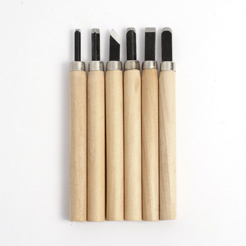 보드미_리빙 조각도 조각기 보급형 목공용 6종세트 나무 공예, [색상]본상품