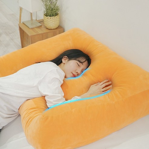 [미니멀룸-빠른배송] 찹쌀떡 피로회복 왕베개 리뷰후기