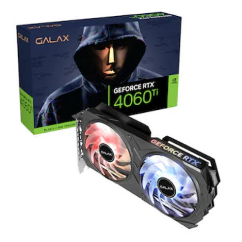 갤럭시 갤럭시 GALAX 지포스 RTX 4060 Ti EX BLACK OC D6 8GB