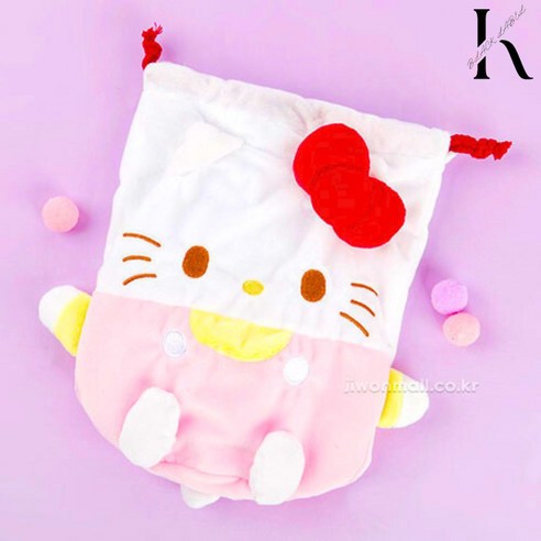 산리오 전신 조리개 파우치 정품 여행파우치 귀여운파우치 캐릭터파우치 산리오캐릭터즈 시나모롤 쿠로미 마이멜로디 폼폼푸린 포차코 헬로키티