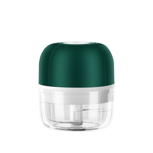 블렌더 믹서기 분쇄기 niuxilife 무선 마늘 프레스 가정용 휴대용 meshed, 그린 X100ml