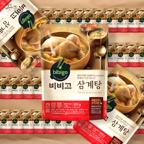 비비고 삼계탕, 800g, 7개