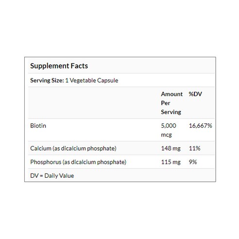 건강한 모발, 피부, 손톱을 위한 필수 비타민 비오틴