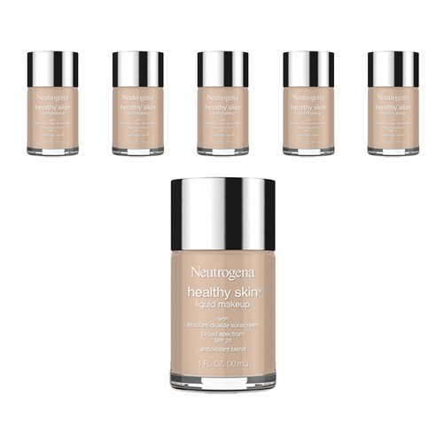 뉴트로지나 헬씨 스킨 리퀴드 메이크업 30ml, 6개, Warm Beige 90