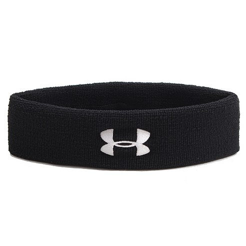 언더아머 퍼포먼스 헤드밴드, 블랙, 1개