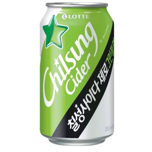 칠성사이다 그린플럼 (355ML), 355ml, 5개