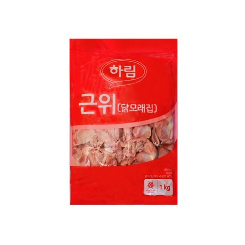 하림-닭근위(모래집)1kg/양념소스없음/간편조리/간식/반찬/안주/식자재/콜라겐