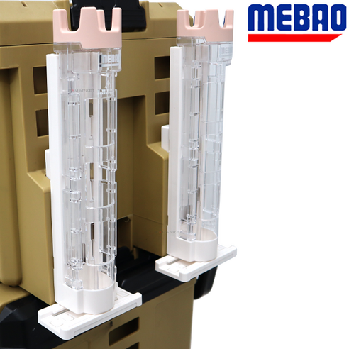 메바오 로드스탠드 MB-280 다이와 메이호 호환 태클박스 로드거치대, 1개, 연핑크