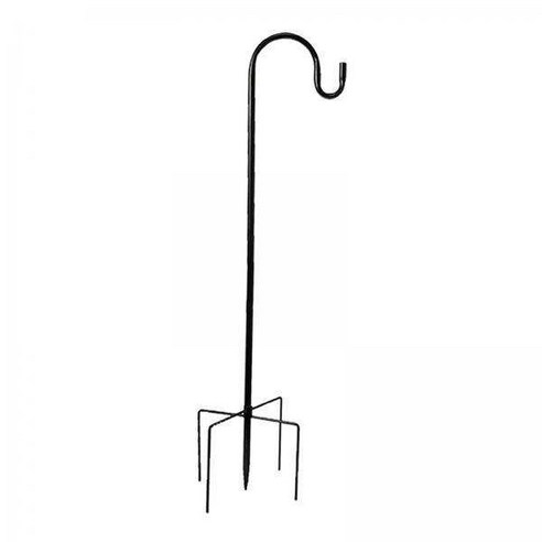 버드 피더 플랜트 5 프롱베이스 블랙 용 2x 헤비 듀티 S 후크 잔디 스테이크 어, 4 가지 크기, C 168cm, 철