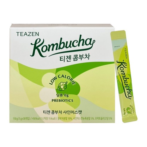 티젠 콤부차 샤인머스캣 당류 제로 음료, 5g, 30개입, 2개