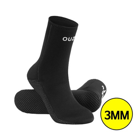 OUZO 스킨스쿠버 프리다이빙 슈즈 핀삭스 잠수신발 스노쿨링 양말, 3mm, 2XL (270~275mm) 프리다이빙삭스 OUZO 스킨스쿠버 프리다이빙 슈즈 핀삭스 잠수신발 스노쿨링 양말, 3mm, 2XL (270~275mm) 프리다이빙삭스