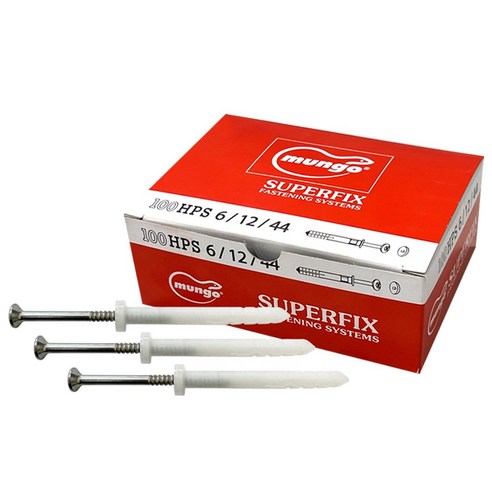 6mm 콘크리트 칼블럭 타격앙카 나사일체 칼브럭, 100개