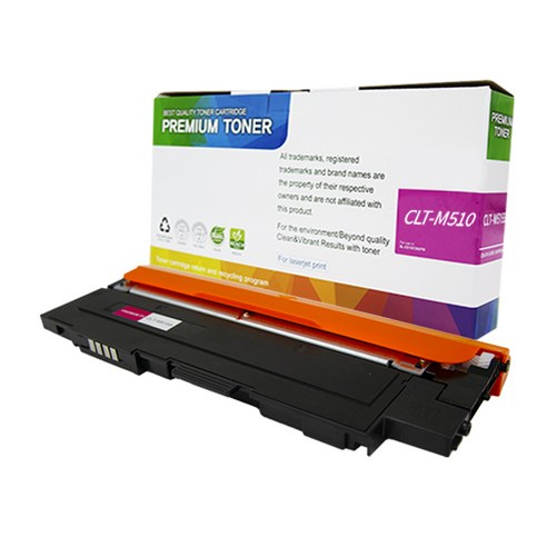 삼성전자 인쇄용 잉크 토너 CLT-M510S, 빨강