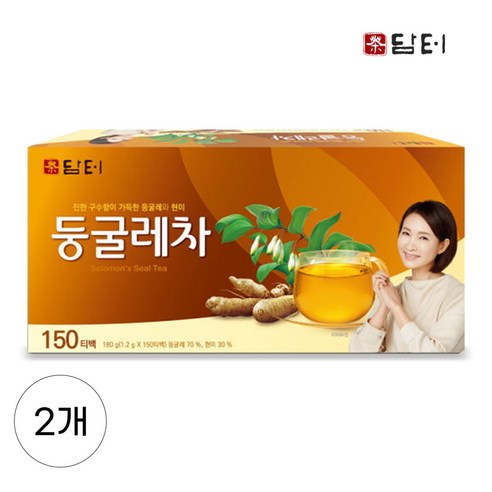 담터 둥굴레차, 1.2g, 150개입, 2개