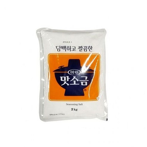 대상 맛소금 2kg, 1개 
사과식초/땅콩버터 외