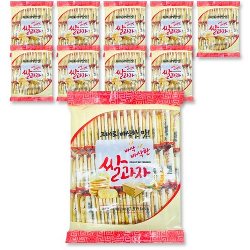 바삭 바삭한 쌀과자 1box (300gx10개), 300g, 10개