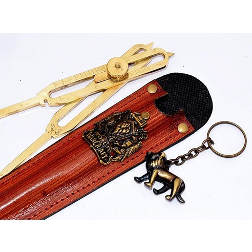 India.nautical.store 비례적인 스케일 디바이더 드로잉 툴 프로페셔널 15.24cm 롱 브라스 S