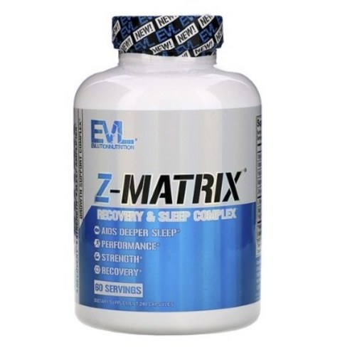 Z-Matrix Recovery & Sleep Complex 240 Capsules, 240정, 3개