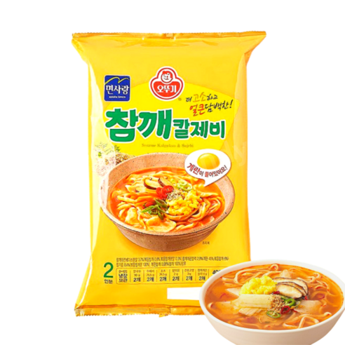 고소함과 얼큰함이 선사하는 따뜻한 미식 경험, 오뚜기 참깨 칼제비