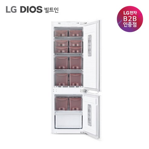 LG DIOS 빌트인 김치냉장고 223L K221PR14BR1 희망일 배송가능