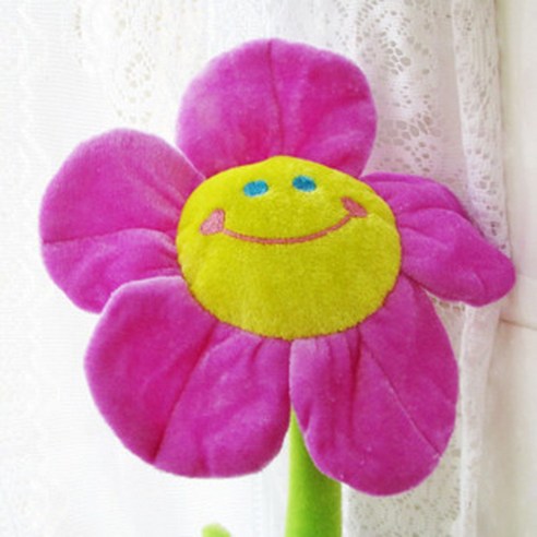 대형 스마일꽃인형 스마일꽃다발 졸업식 해바라기 장미 시들지않는 90cm (8colors), 3보라