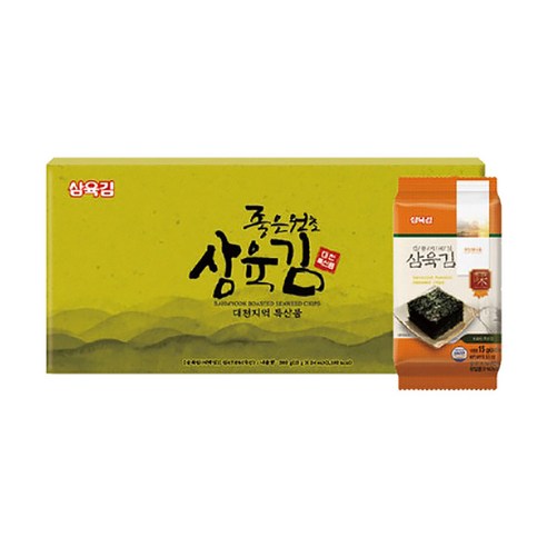 삼육김 4호 선물세트 식탁김 15g 24봉, 24개