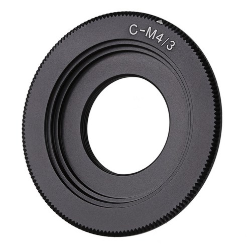 블랙 C 마운트 렌즈 Micro 4/3 어댑터 E-P1 E-P2 E-P3 G1 GF1 GH1 G2 GF2 GH2 G3 GF3 C-M4 / 3, 하나, 검정