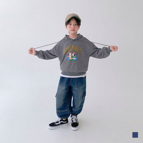 베리클로젯 빈티지 워크 데님 팬츠 남아용 키즈 주니어