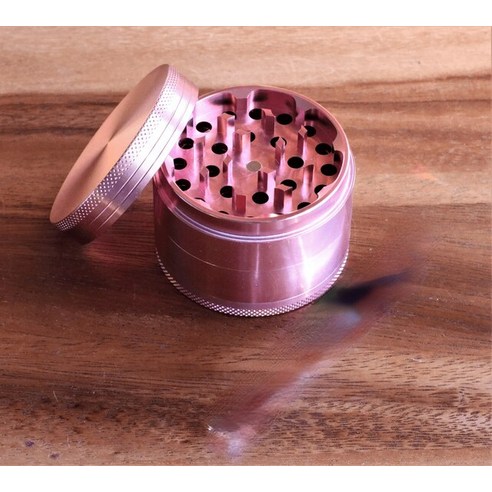 로즈 핑크 알루미늄 분쇄기 스파이스, [03] 63mm 2.5in