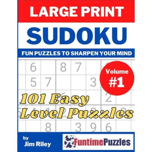 Large Print Sudoku Easy: 101 Easy Level Puzzles for Teens Adults Seniors Paperback, Independently Published, English, 9798595206457