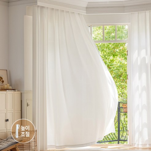 공간을 감싸는 부드러운 속삭임, 홈키안 쉬폰커튼