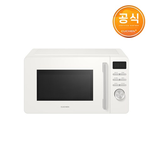 쿠첸 무회전 플랫 전자레인지 20L 베이지, CMW-VF200E
