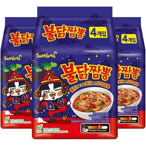삼양 불닭짬뽕 140g, 120개