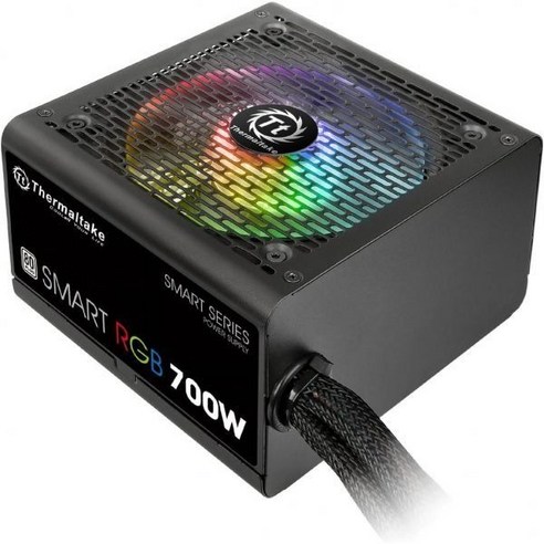 Thermaltake 써멀테이크 스마트 RGB 700W 80+ 화이트 파워 서플라이 PS-SPR-0700NHSAWA-1, 700 Watts Thermaltake _Smart R